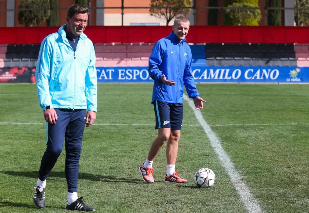 «Газпром»-тренировочные сборы в Испании: 11 февраля, утренняя тренировка