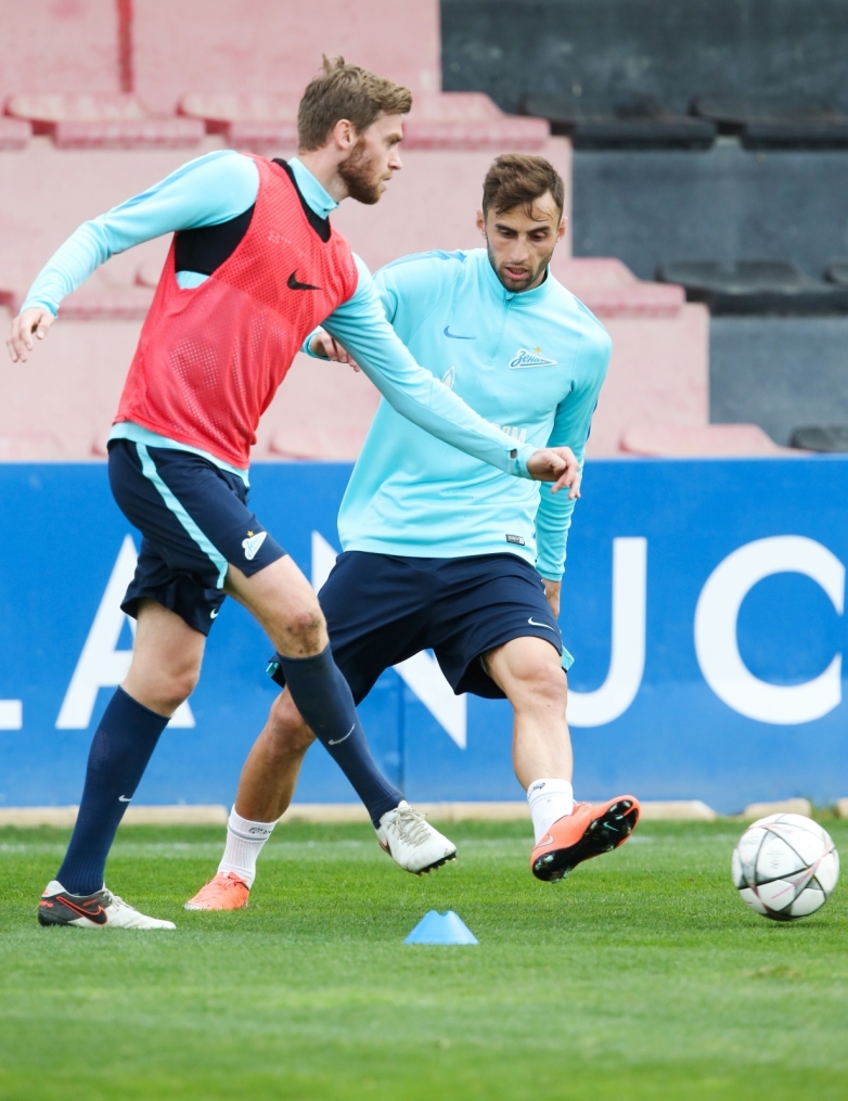 «Газпром»-тренировочные сборы в Испании: 11 февраля, утренняя тренировка