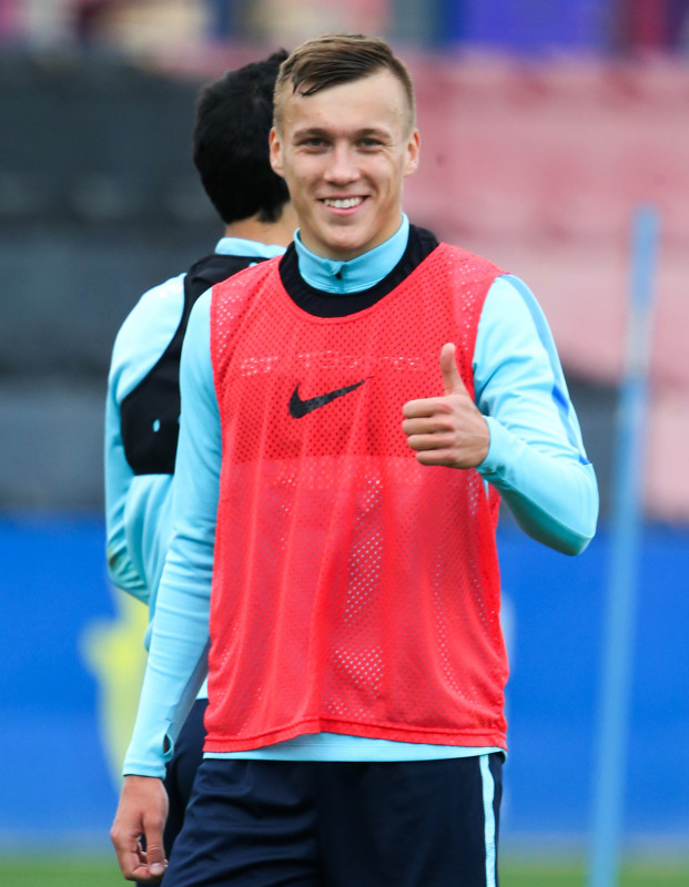 «Газпром»-тренировочные сборы в Испании: 11 февраля, утренняя тренировка