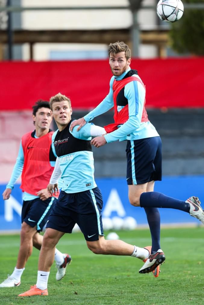 «Газпром»-тренировочные сборы в Испании: 11 февраля, утренняя тренировка