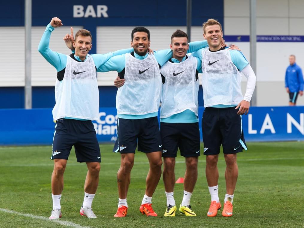 «Газпром»-тренировочные сборы в Испании: 11 февраля, утренняя тренировка