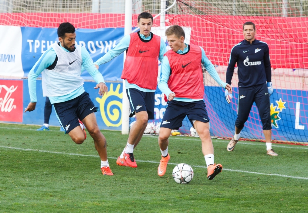«Газпром»-тренировочные сборы в Испании: 11 февраля, утренняя тренировка