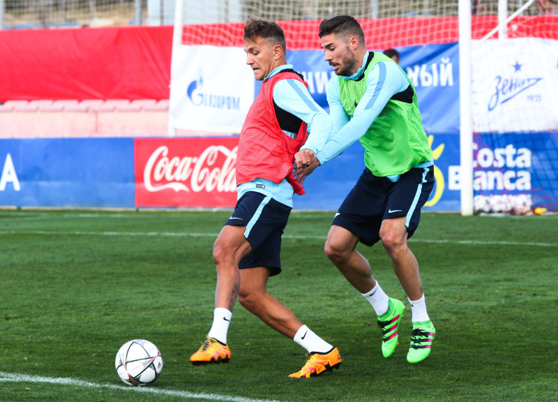 «Газпром»-тренировочные сборы в Испании: 11 февраля, утренняя тренировка