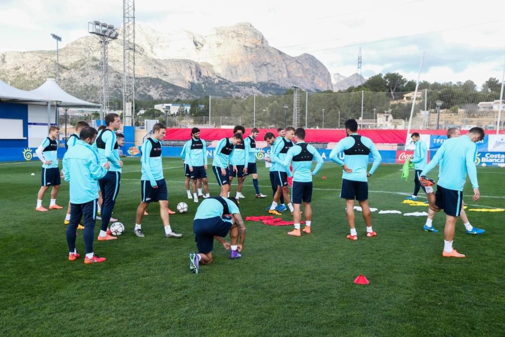 «Газпром»-тренировочные сборы в Испании: 11 февраля, утренняя тренировка