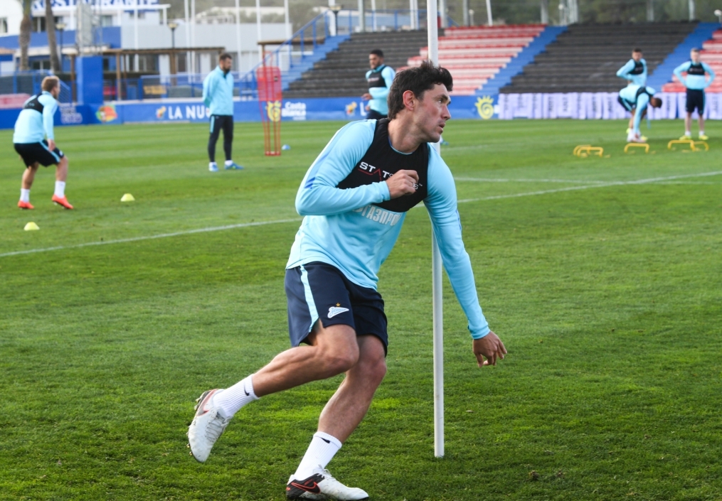 «Газпром»-тренировочные сборы в Испании: 11 февраля, утренняя тренировка