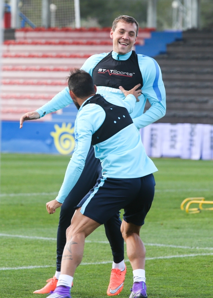 «Газпром»-тренировочные сборы в Испании: 11 февраля, утренняя тренировка