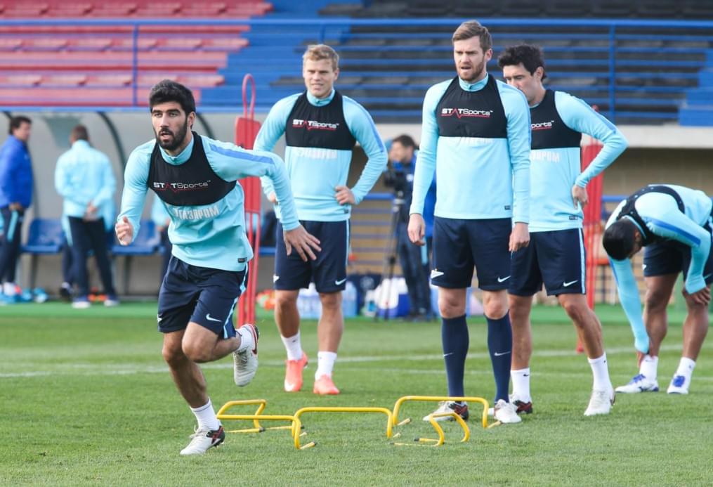 «Газпром»-тренировочные сборы в Испании: 11 февраля, утренняя тренировка