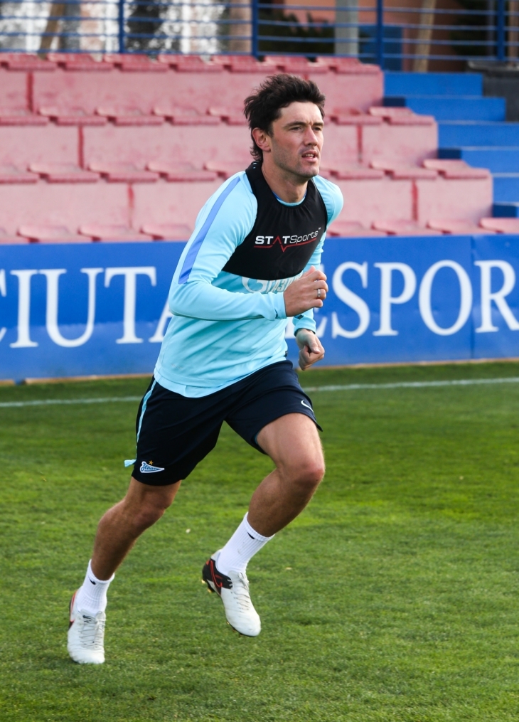 «Газпром»-тренировочные сборы в Испании: 11 февраля, утренняя тренировка