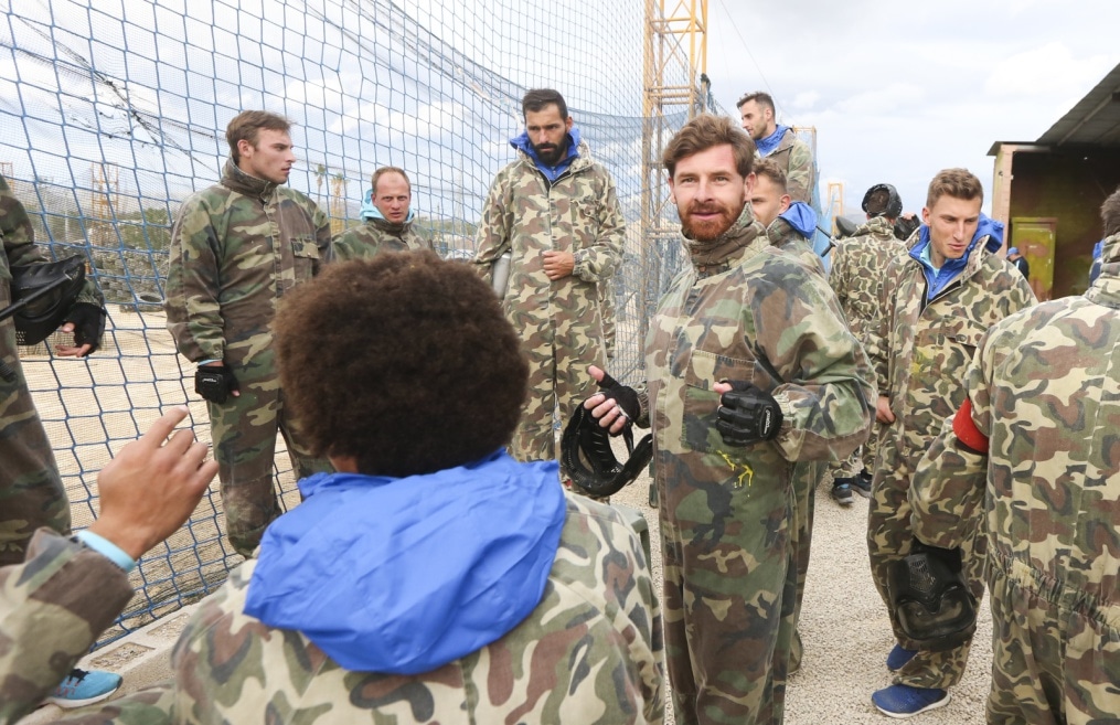 «Газпром»-тренировочный сбор в Испании: 12 февраля, игра в пейнтбол