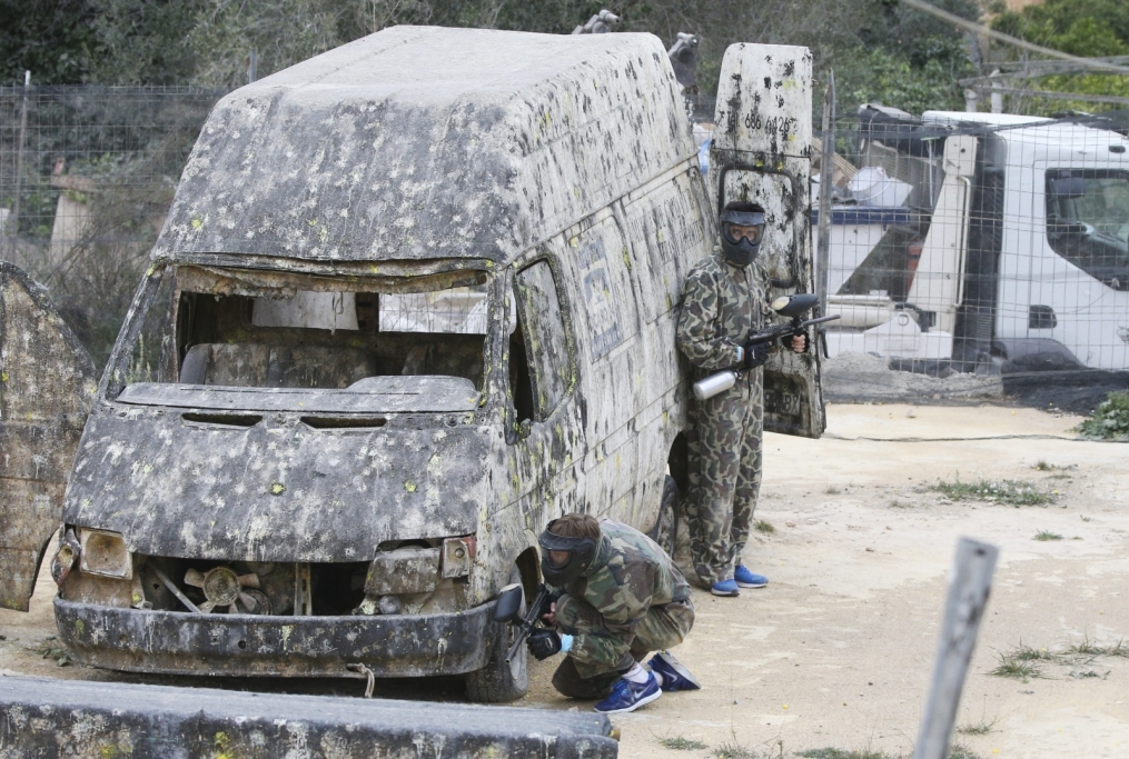 «Газпром»-тренировочный сбор в Испании: 12 февраля, игра в пейнтбол