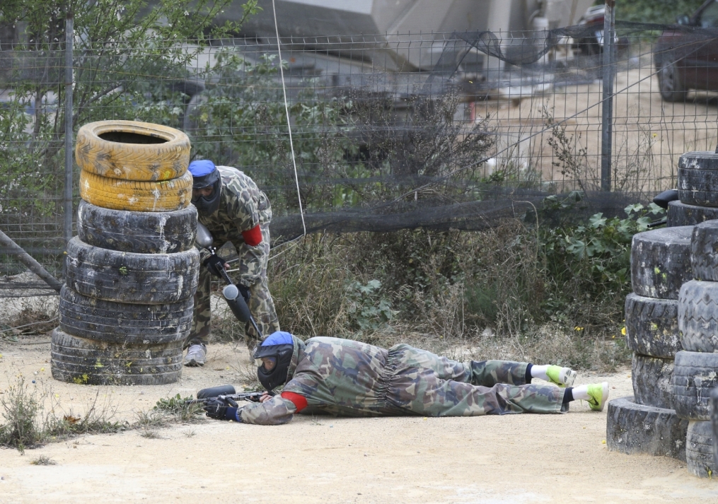 «Газпром»-тренировочный сбор в Испании: 12 февраля, игра в пейнтбол