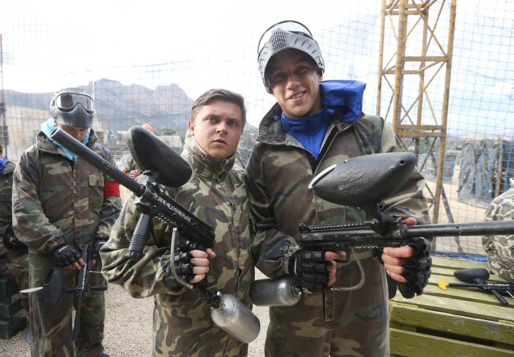 «Газпром»-тренировочный сбор в Испании: 12 февраля, игра в пейнтбол