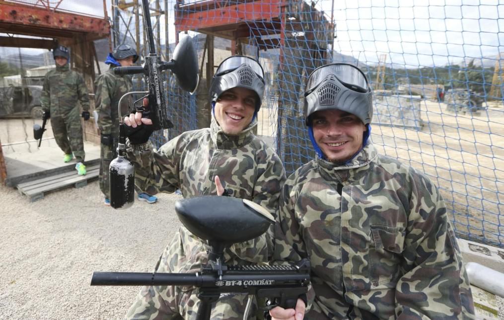 «Газпром»-тренировочный сбор в Испании: 12 февраля, игра в пейнтбол