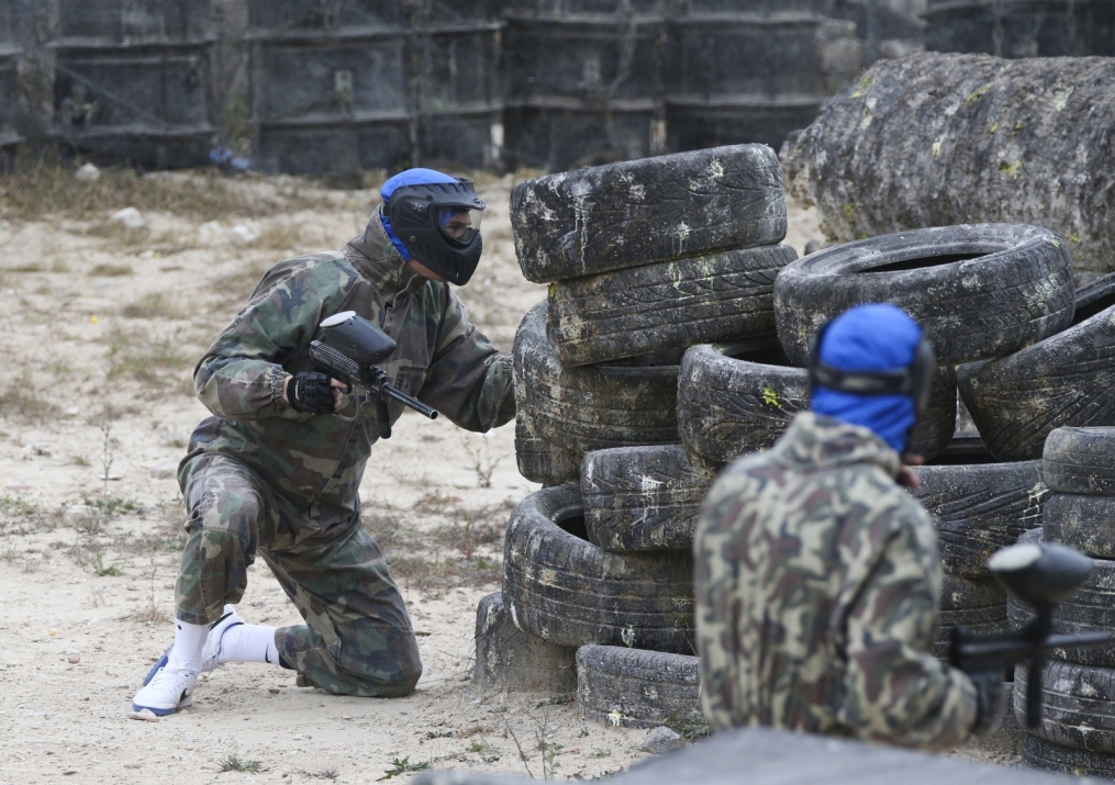 «Газпром»-тренировочный сбор в Испании: 12 февраля, игра в пейнтбол