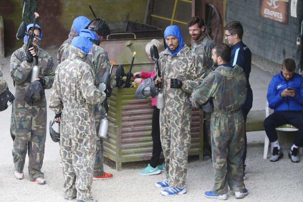 «Газпром»-тренировочный сбор в Испании: 12 февраля, игра в пейнтбол