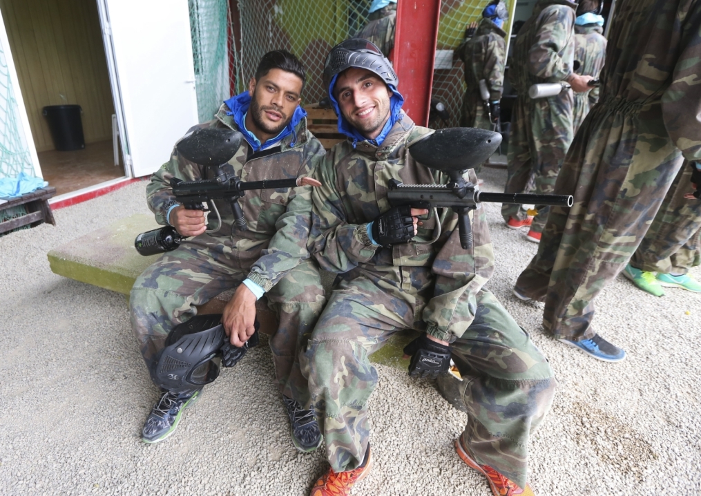 «Газпром»-тренировочный сбор в Испании: 12 февраля, игра в пейнтбол