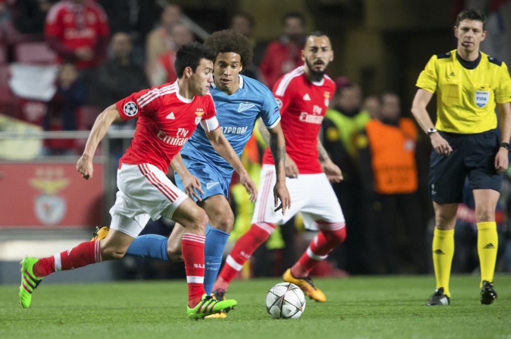 Лига Чемпионов УЕФА, 1/8 финала, «Бенфика» — «Зенит»