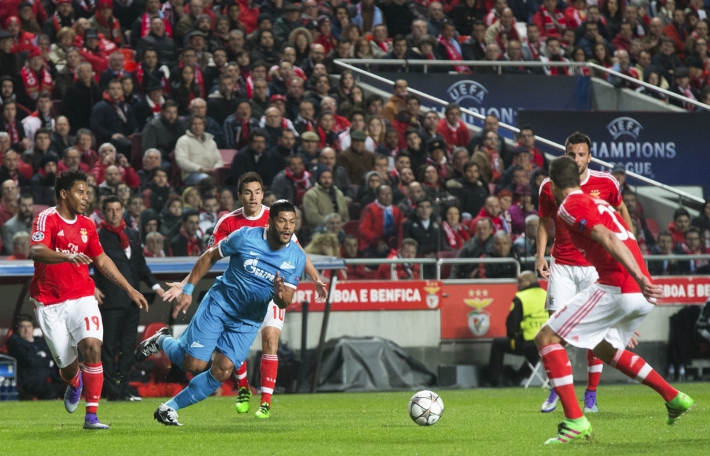 Лига Чемпионов УЕФА, 1/8 финала, «Бенфика» — «Зенит»
