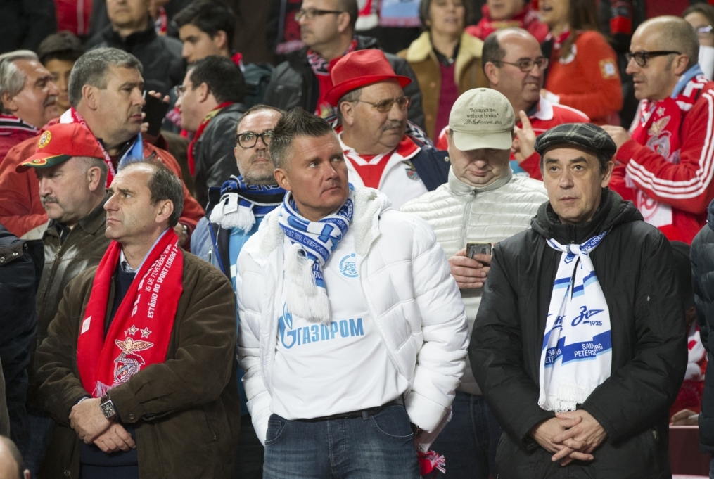 Лига Чемпионов УЕФА, 1/8 финала, «Бенфика» — «Зенит»