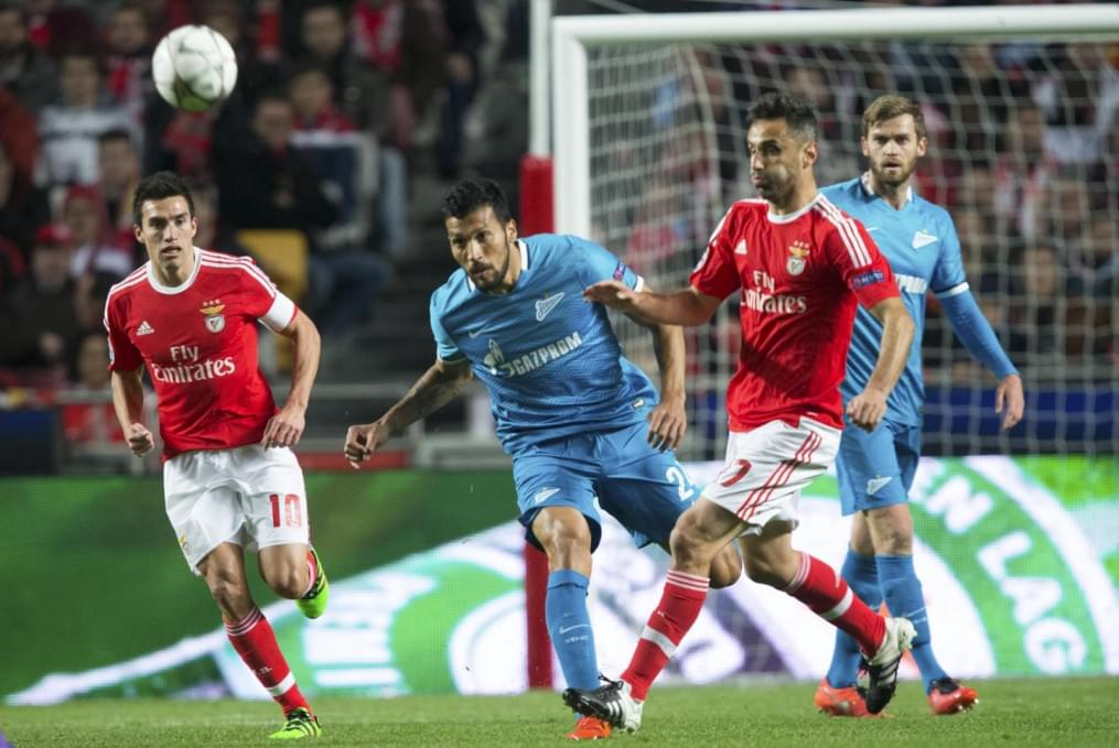 Лига Чемпионов УЕФА, 1/8 финала, «Бенфика» — «Зенит»