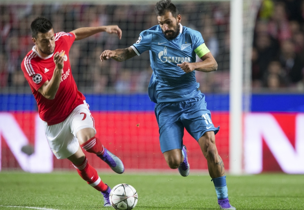 Лига Чемпионов УЕФА, 1/8 финала, «Бенфика» — «Зенит»