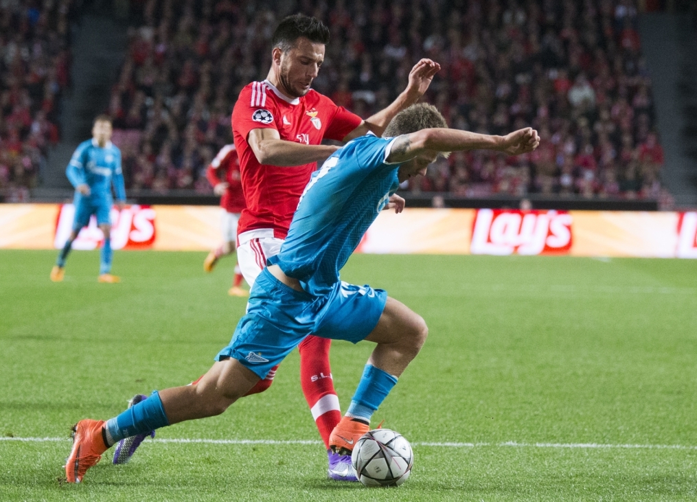 Лига Чемпионов УЕФА, 1/8 финала, «Бенфика» — «Зенит»