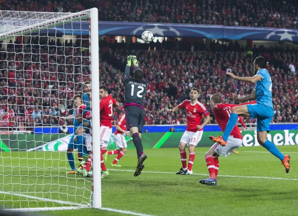 Лига Чемпионов УЕФА, 1/8 финала, «Бенфика» — «Зенит»