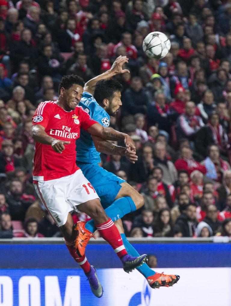 Лига Чемпионов УЕФА, 1/8 финала, «Бенфика» — «Зенит»