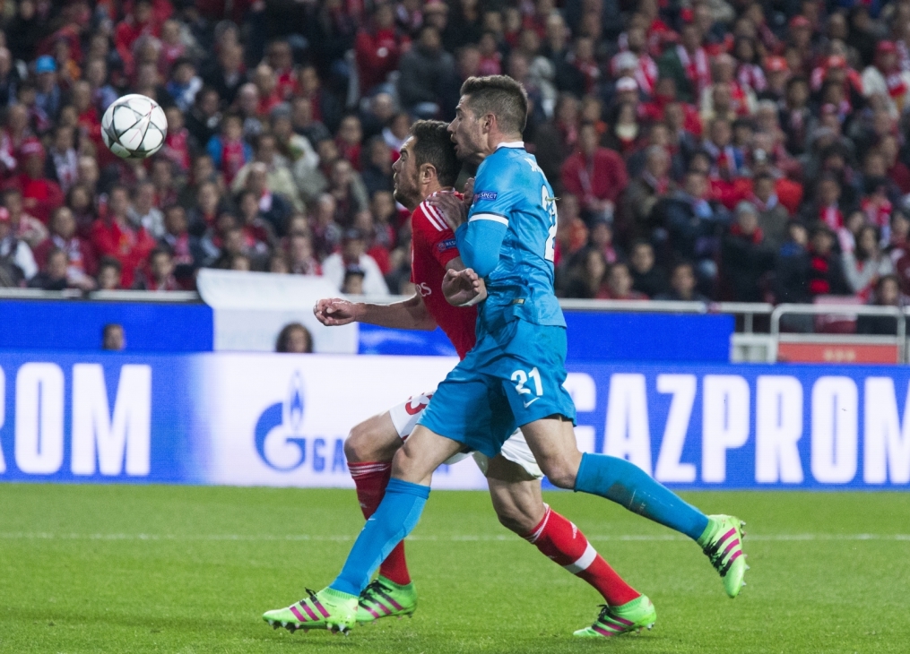 Лига Чемпионов УЕФА, 1/8 финала, «Бенфика» — «Зенит»