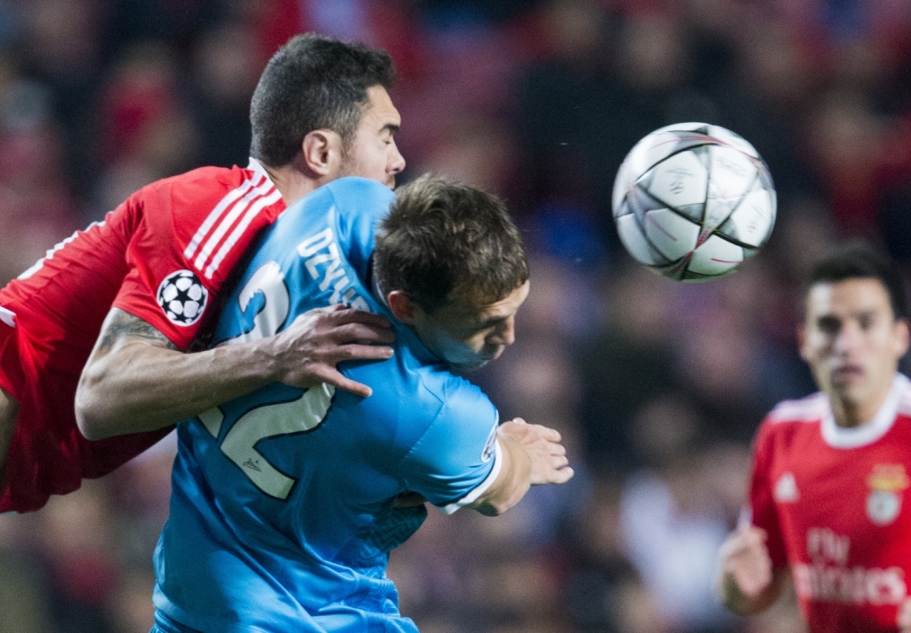 Лига Чемпионов УЕФА, 1/8 финала, «Бенфика» — «Зенит»