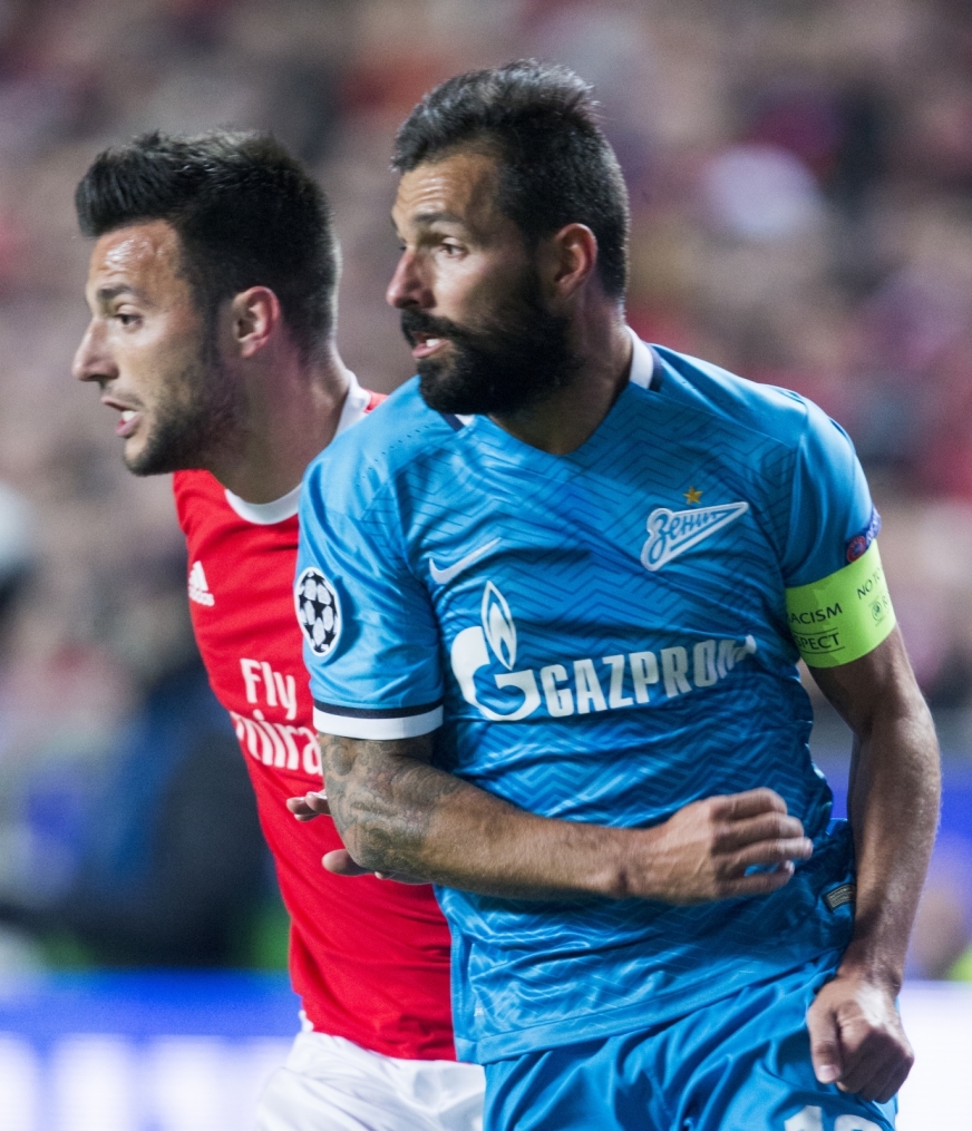 Лига Чемпионов УЕФА, 1/8 финала, «Бенфика» — «Зенит»