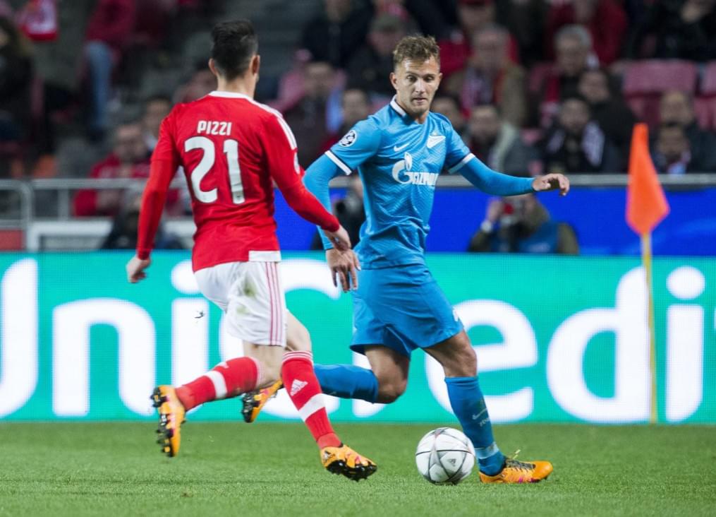 Лига Чемпионов УЕФА, 1/8 финала, «Бенфика» — «Зенит»