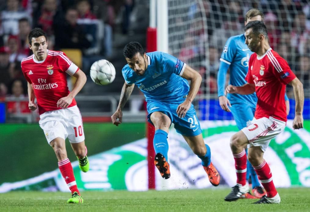 Лига Чемпионов УЕФА, 1/8 финала, «Бенфика» — «Зенит»