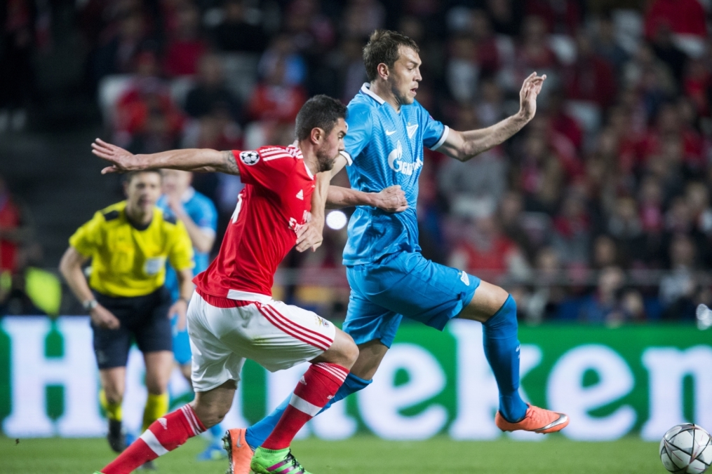 Лига Чемпионов УЕФА, 1/8 финала, «Бенфика» — «Зенит»