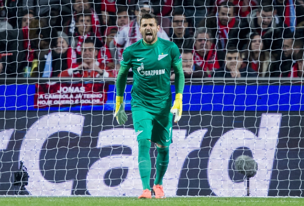 Лига Чемпионов УЕФА, 1/8 финала, «Бенфика» — «Зенит»