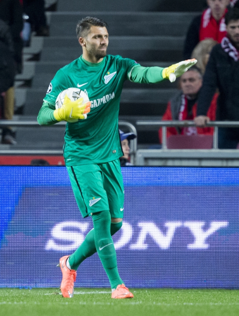 Лига Чемпионов УЕФА, 1/8 финала, «Бенфика» — «Зенит»