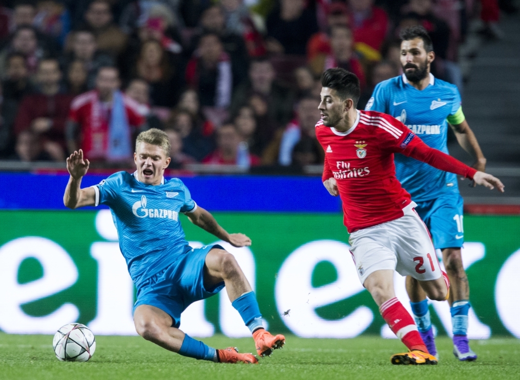 Лига Чемпионов УЕФА, 1/8 финала, «Бенфика» — «Зенит»