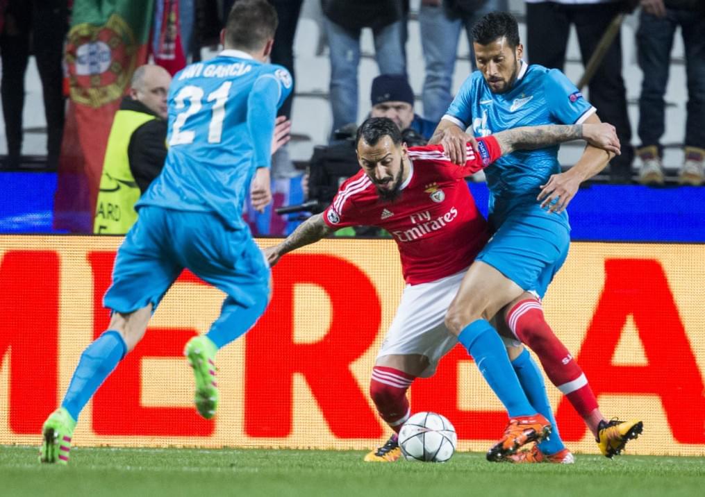 Лига Чемпионов УЕФА, 1/8 финала, «Бенфика» — «Зенит»