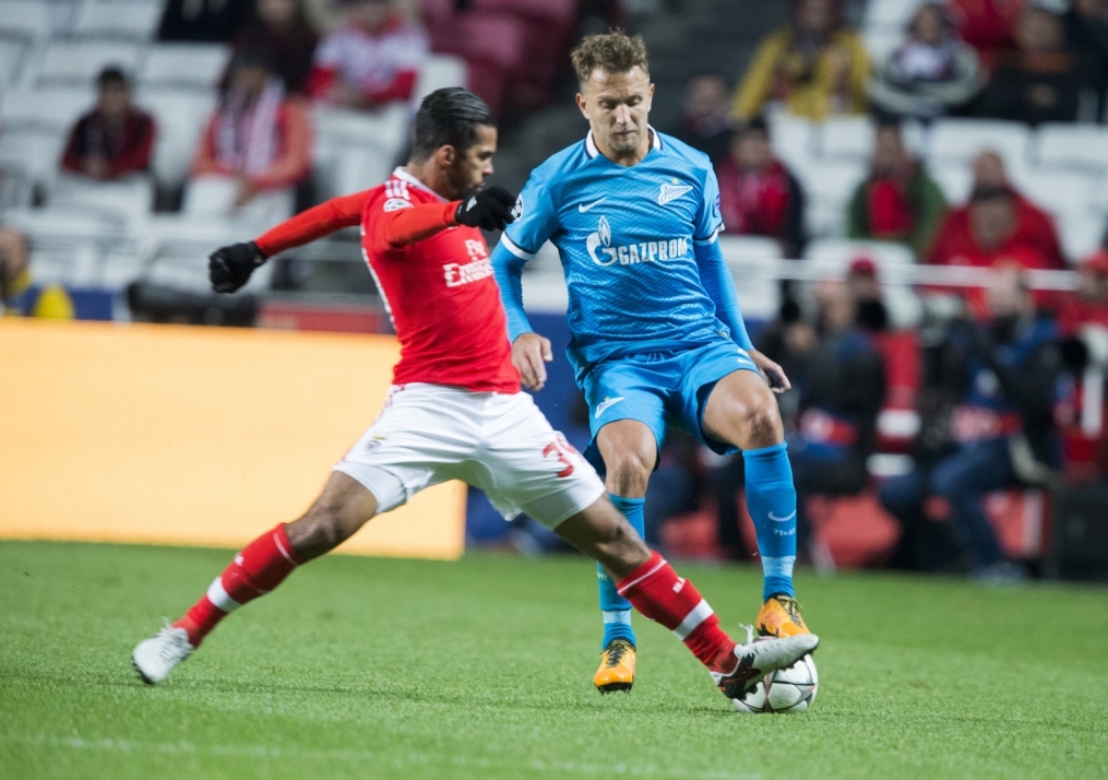 Лига Чемпионов УЕФА, 1/8 финала, «Бенфика» — «Зенит»