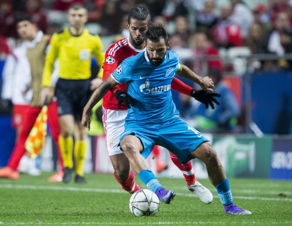 Лига Чемпионов УЕФА, 1/8 финала, «Бенфика» — «Зенит»