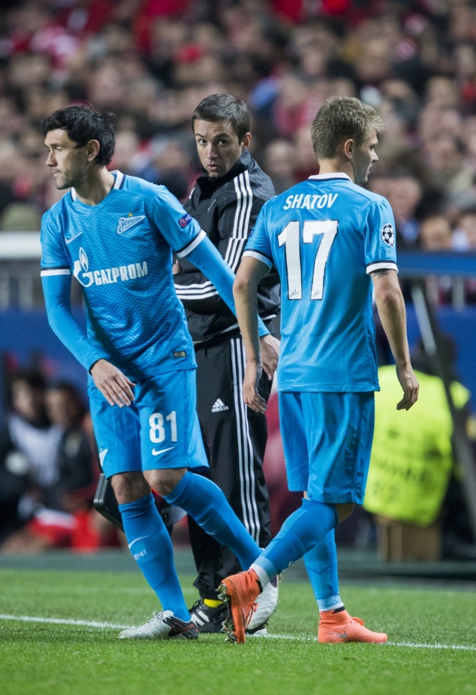 Лига Чемпионов УЕФА, 1/8 финала, «Бенфика» — «Зенит»