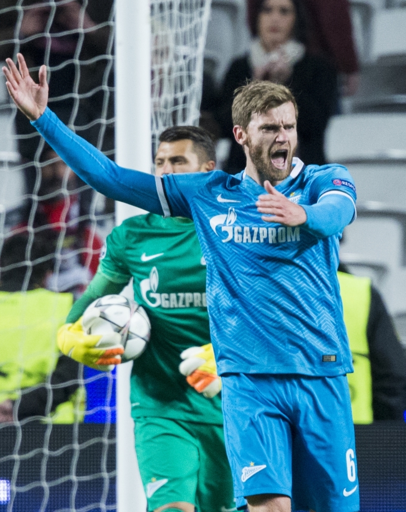 Лига Чемпионов УЕФА, 1/8 финала, «Бенфика» — «Зенит»