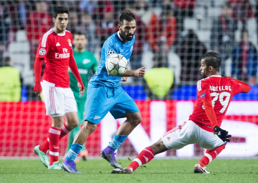 Лига Чемпионов УЕФА, 1/8 финала, «Бенфика» — «Зенит»