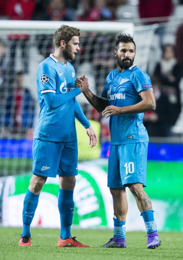 Лига Чемпионов УЕФА, 1/8 финала, «Бенфика» — «Зенит»