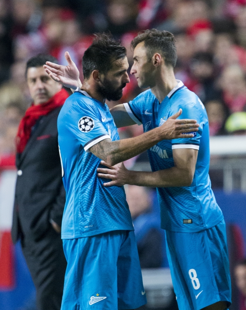 Лига Чемпионов УЕФА, 1/8 финала, «Бенфика» — «Зенит»