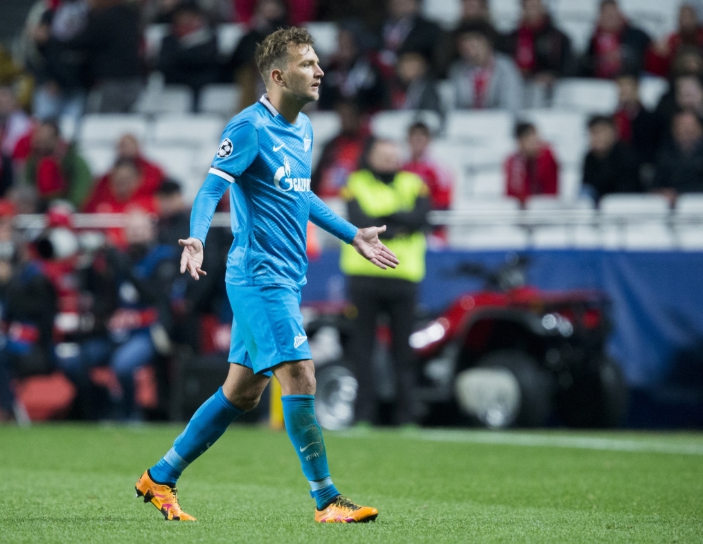 Лига Чемпионов УЕФА, 1/8 финала, «Бенфика» — «Зенит»