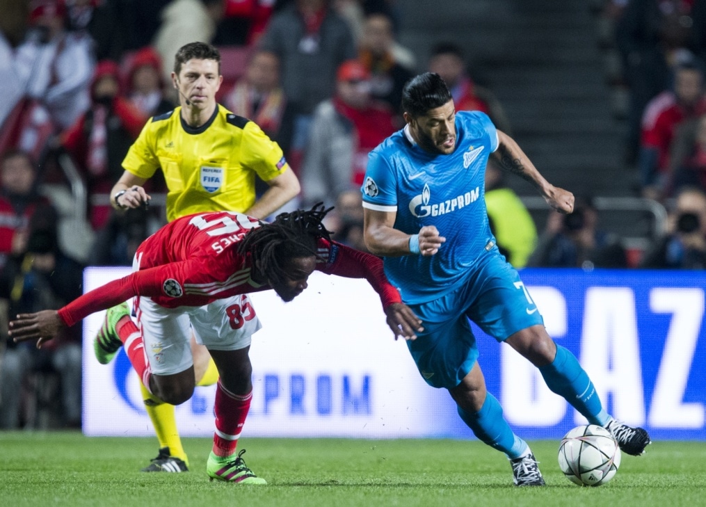 Лига Чемпионов УЕФА, 1/8 финала, «Бенфика» — «Зенит»