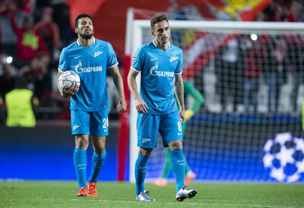 Лига Чемпионов УЕФА, 1/8 финала, «Бенфика» — «Зенит»