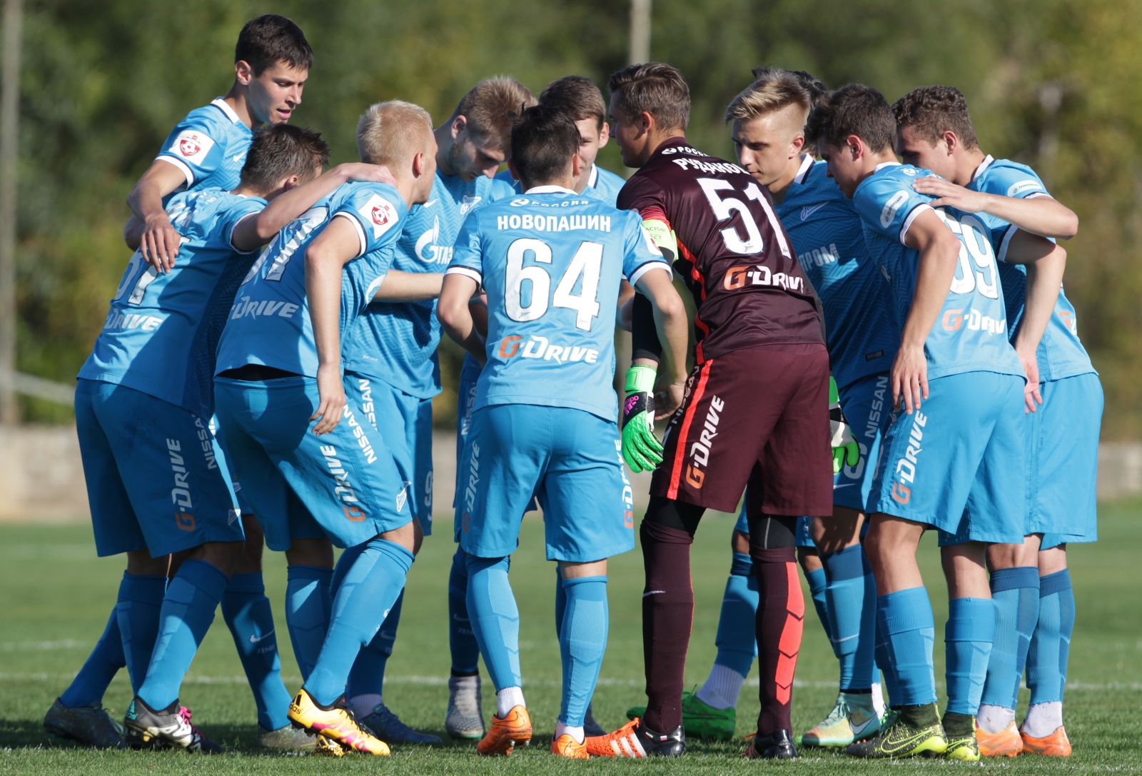 Товарищеский матч на Кипре «Зенит»-м — «Анжи»-м