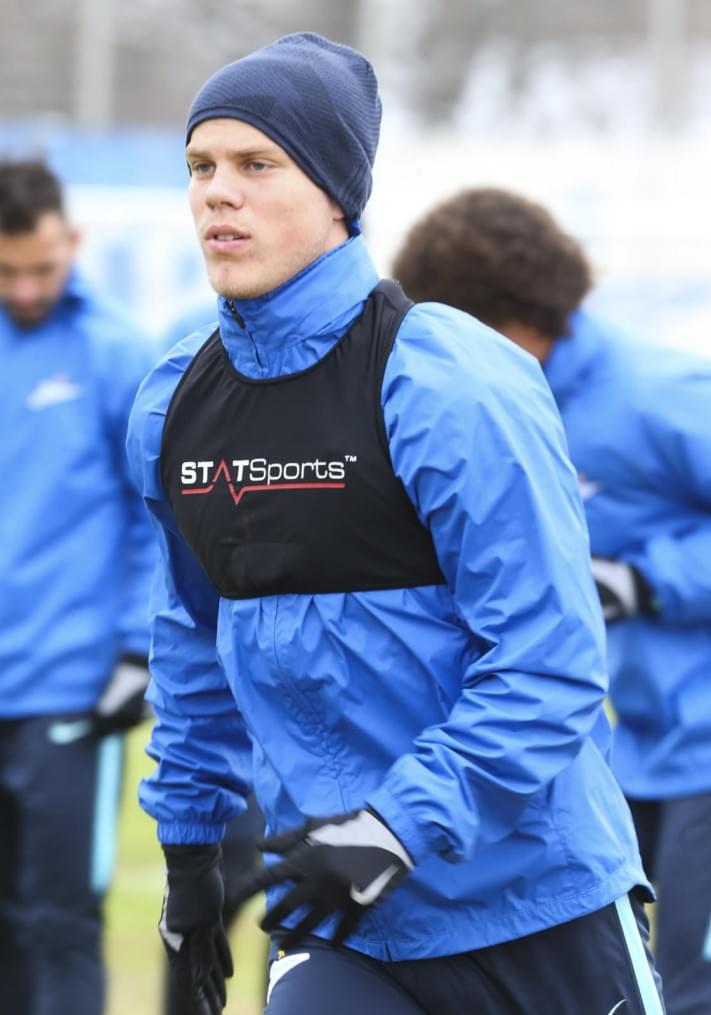 Тренировка «Зенита» перед матчем 1/4 финала Кубка России «Зенит» — «Кубань»